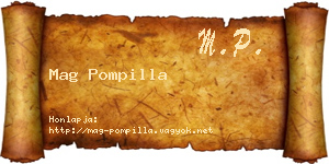 Mag Pompilla névjegykártya